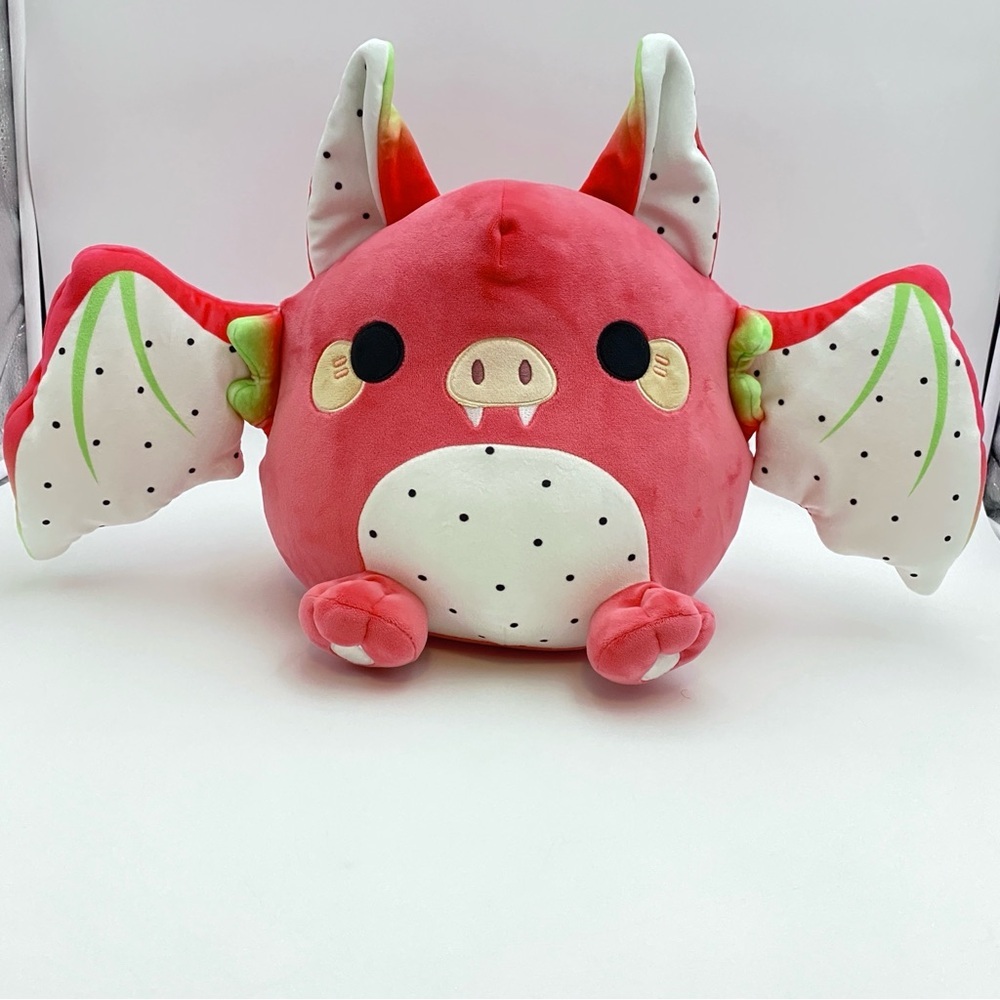 Honeymaru Dragon Fruit Bat Plush Pink Kawaii FYE Exclusive NWT Rare!